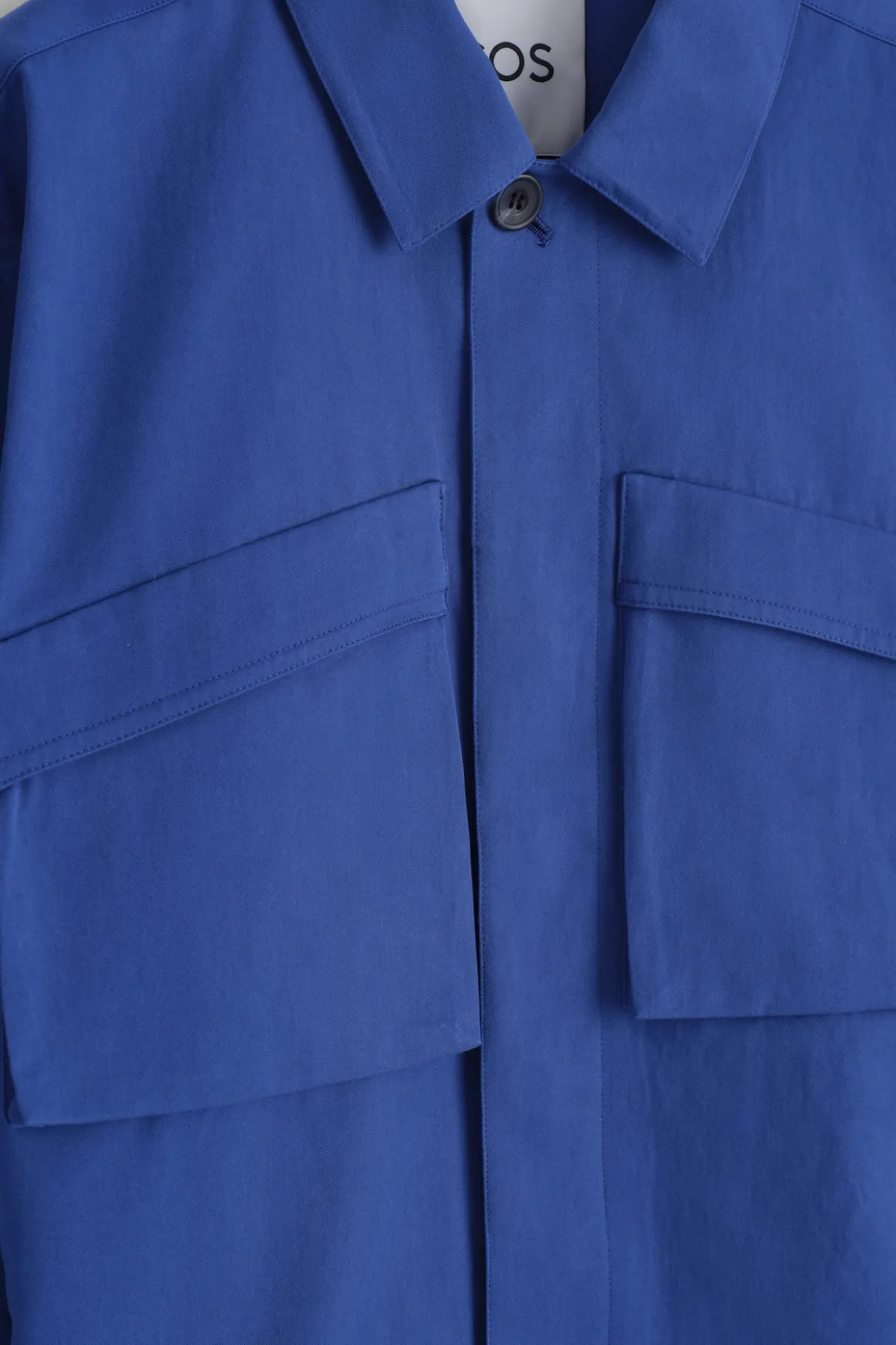 UTILITY COTTON-TWILL OVERSHIRT