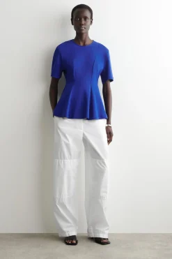 WAISTED COTTON T-SHIRT