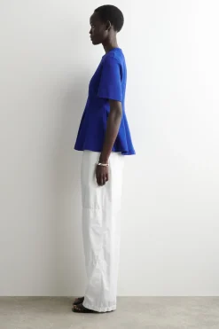 WAISTED COTTON T-SHIRT