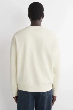 WASHED-COTTON SWEATSHIRT