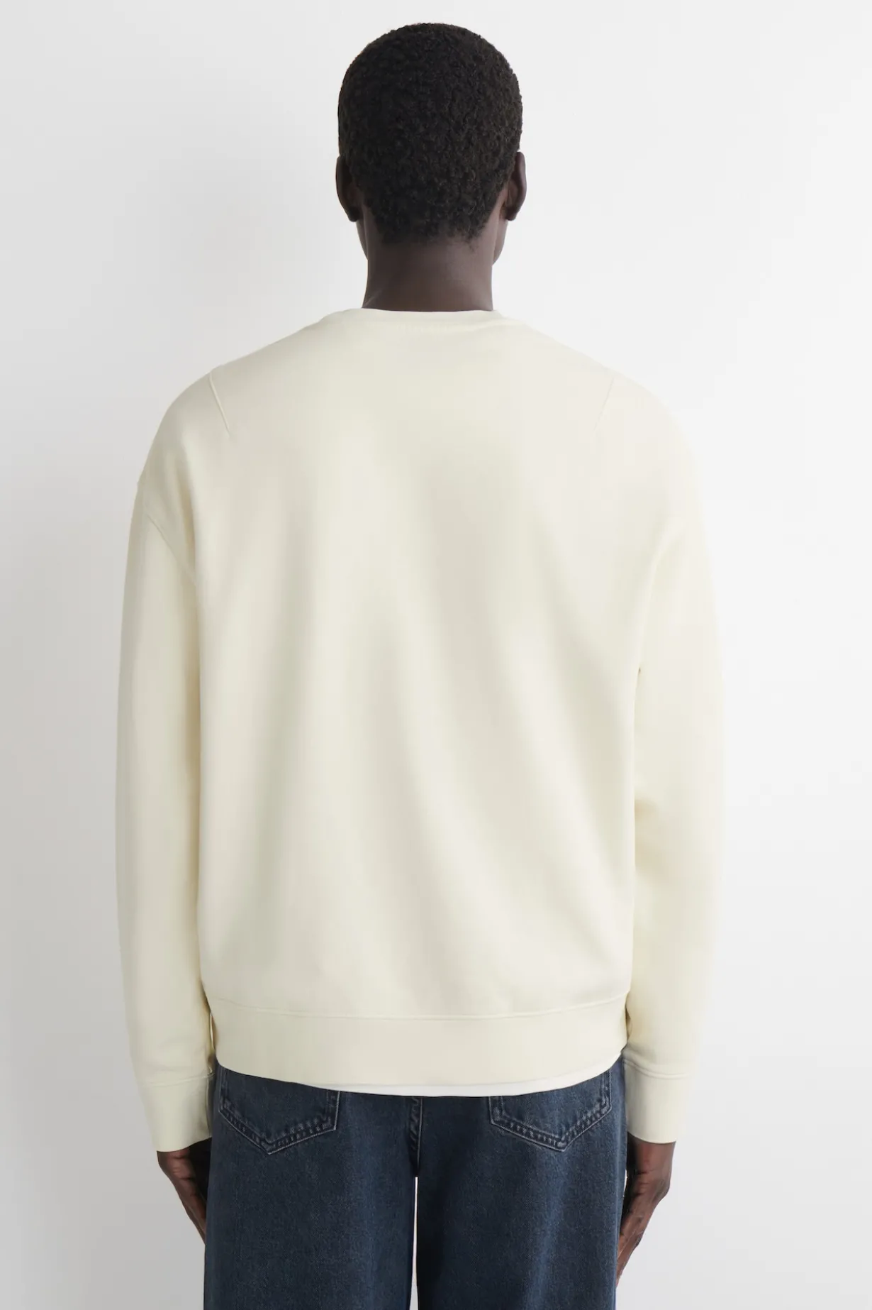 WASHED-COTTON SWEATSHIRT