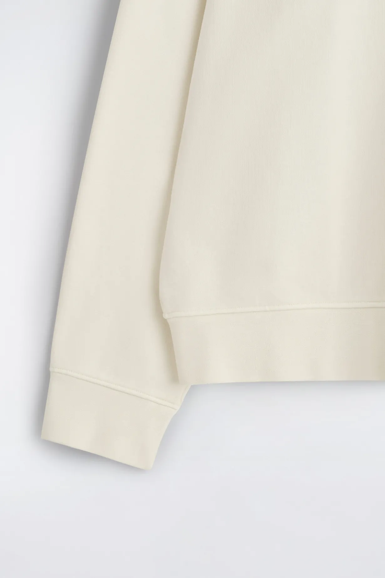 WASHED-COTTON SWEATSHIRT