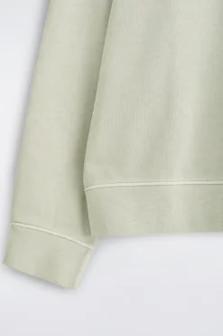 WASHED-COTTON SWEATSHIRT