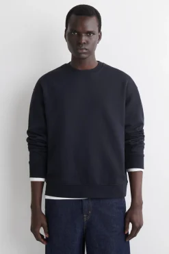 WASHED-COTTON SWEATSHIRT