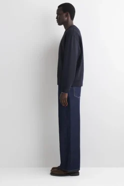 WASHED-COTTON SWEATSHIRT