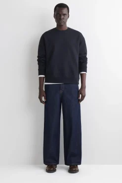 WASHED-COTTON SWEATSHIRT