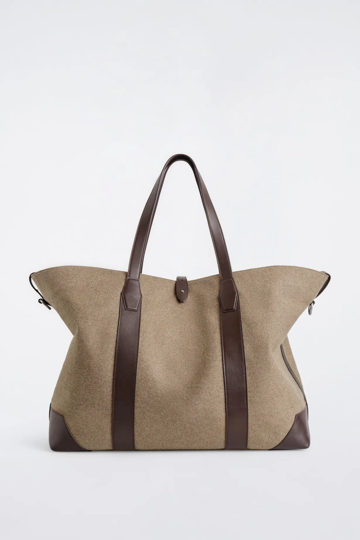 WEEKENDER OVERSIZED TOTE BAG - WOOL