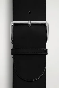 WIDE LEATHER BELT