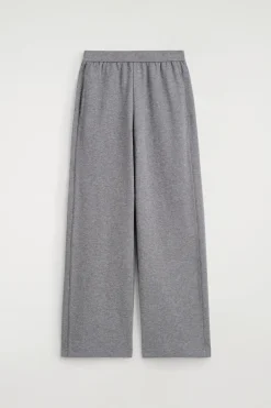 WIDE-LEG COTTON JOGGERS
