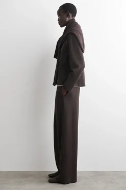 WIDE-LEG COTTON JOGGERS