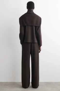 WIDE-LEG COTTON JOGGERS