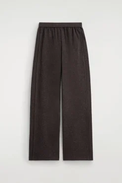 WIDE-LEG COTTON JOGGERS