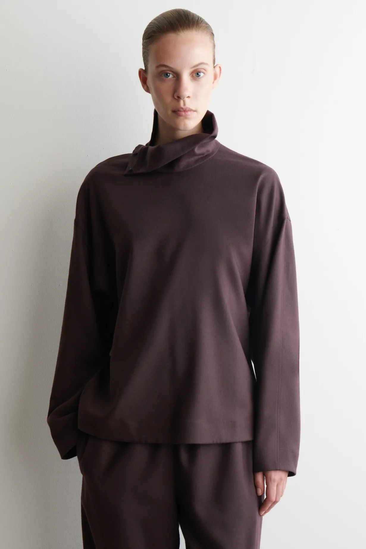 WOOL-FLANNEL TOP