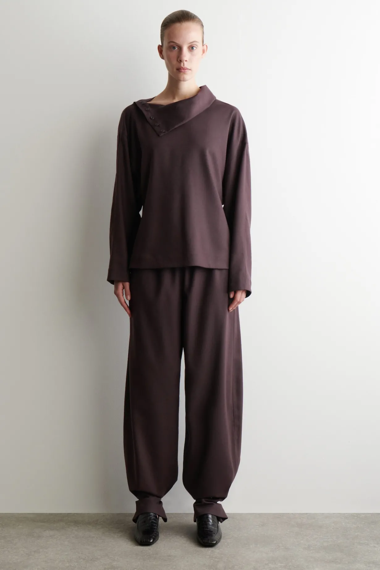 WOOL-FLANNEL TOP