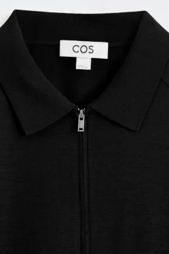 WOOL-JERSEY BOMBER JACKET