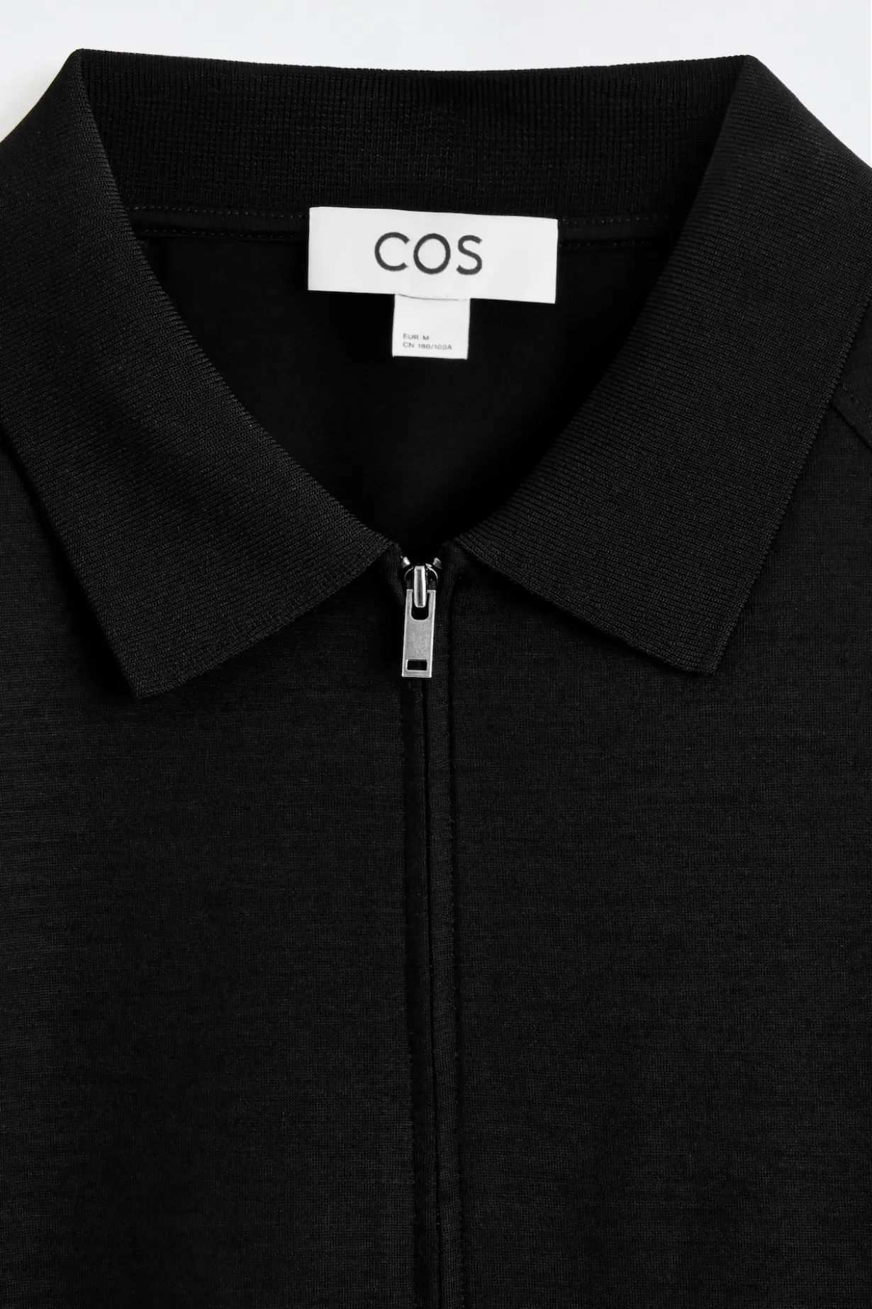 WOOL-JERSEY BOMBER JACKET