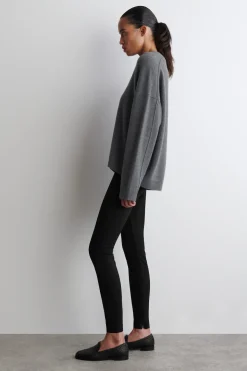 ZIPPED-CUFF LEGGINGS